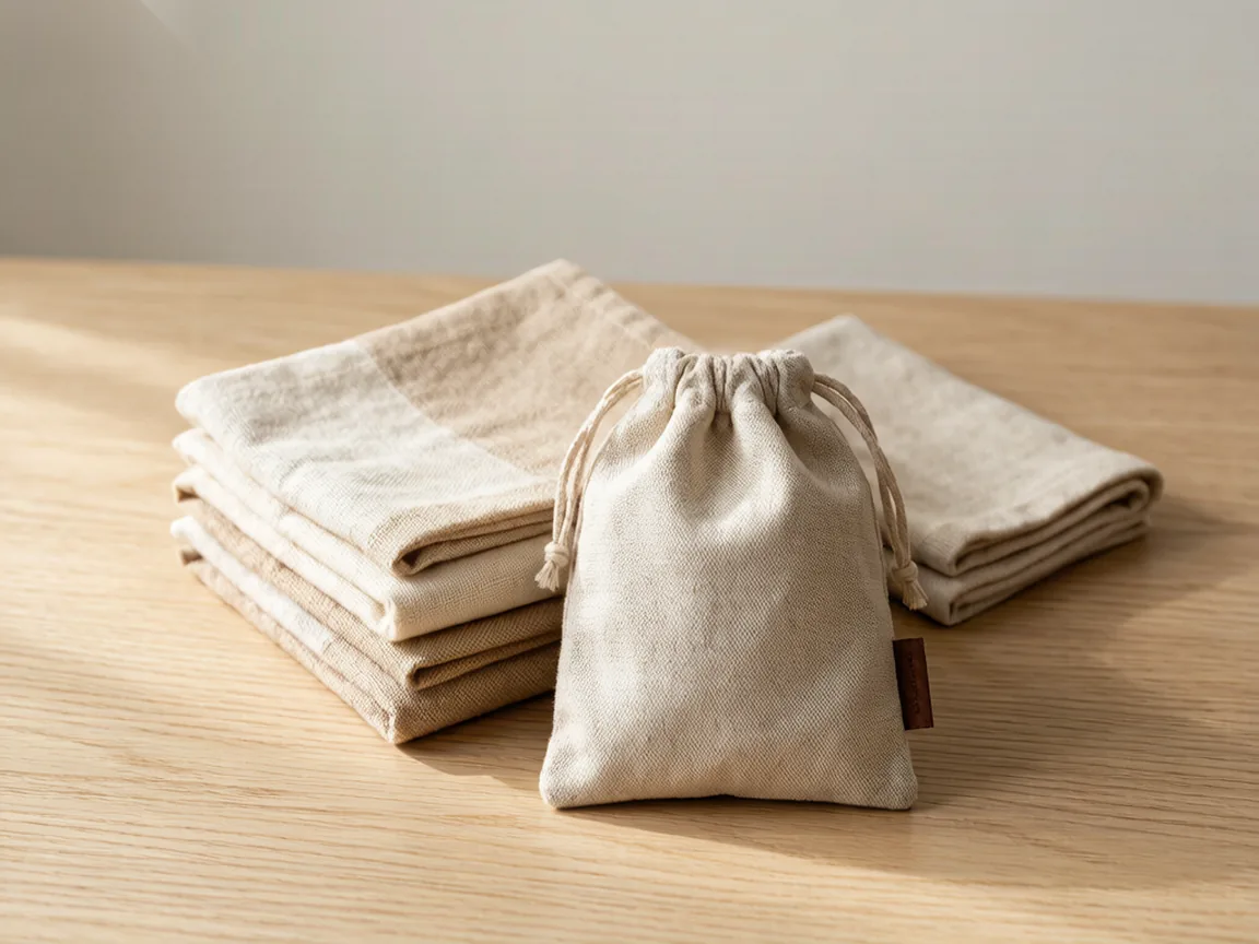 Handcrafted textile accessories and lifestyle objects